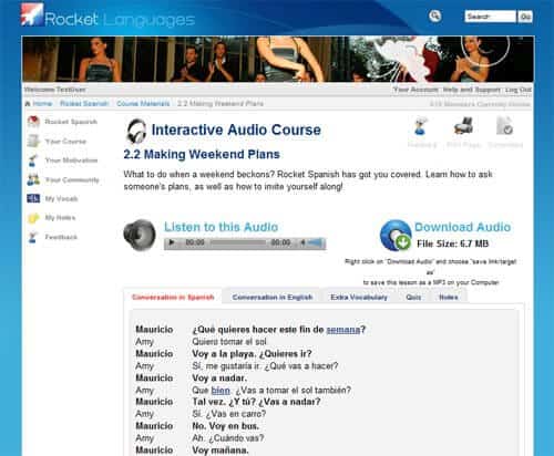 Rocket Languages Software