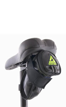 Recycled Bike Seat Bag By Green Guru Gear